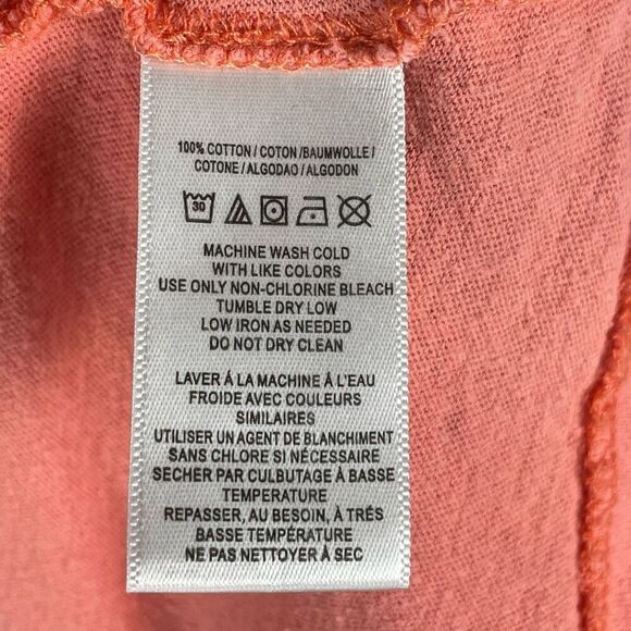 We the Free FP Peach Stripe Muscle Tank - Women’s L - Picture 6 of 7